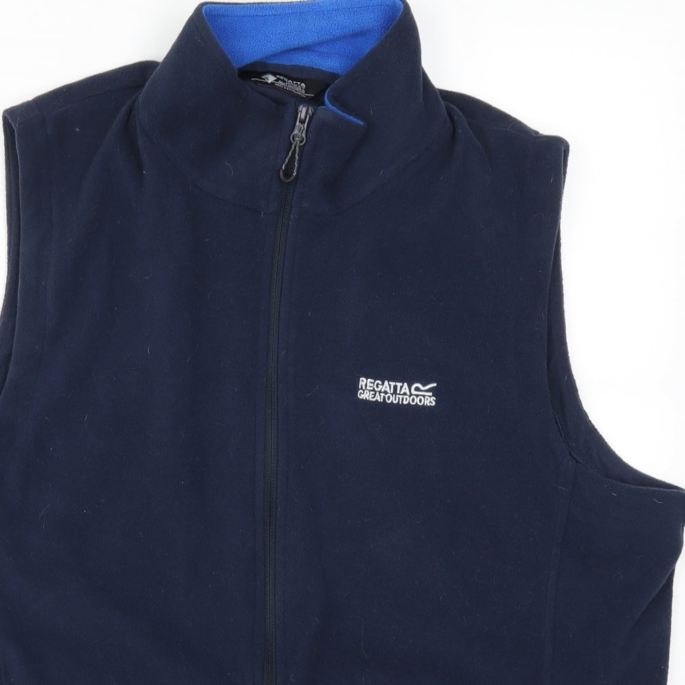 Regatta Mens Blue  Fleece Gilet Jacket Size XL