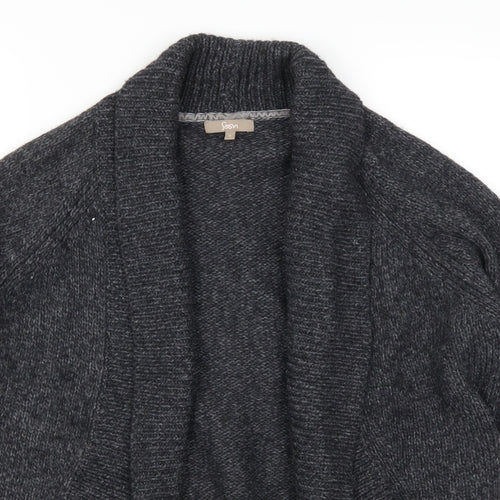 Soon Womens Grey   Cardigan Jumper Size S
