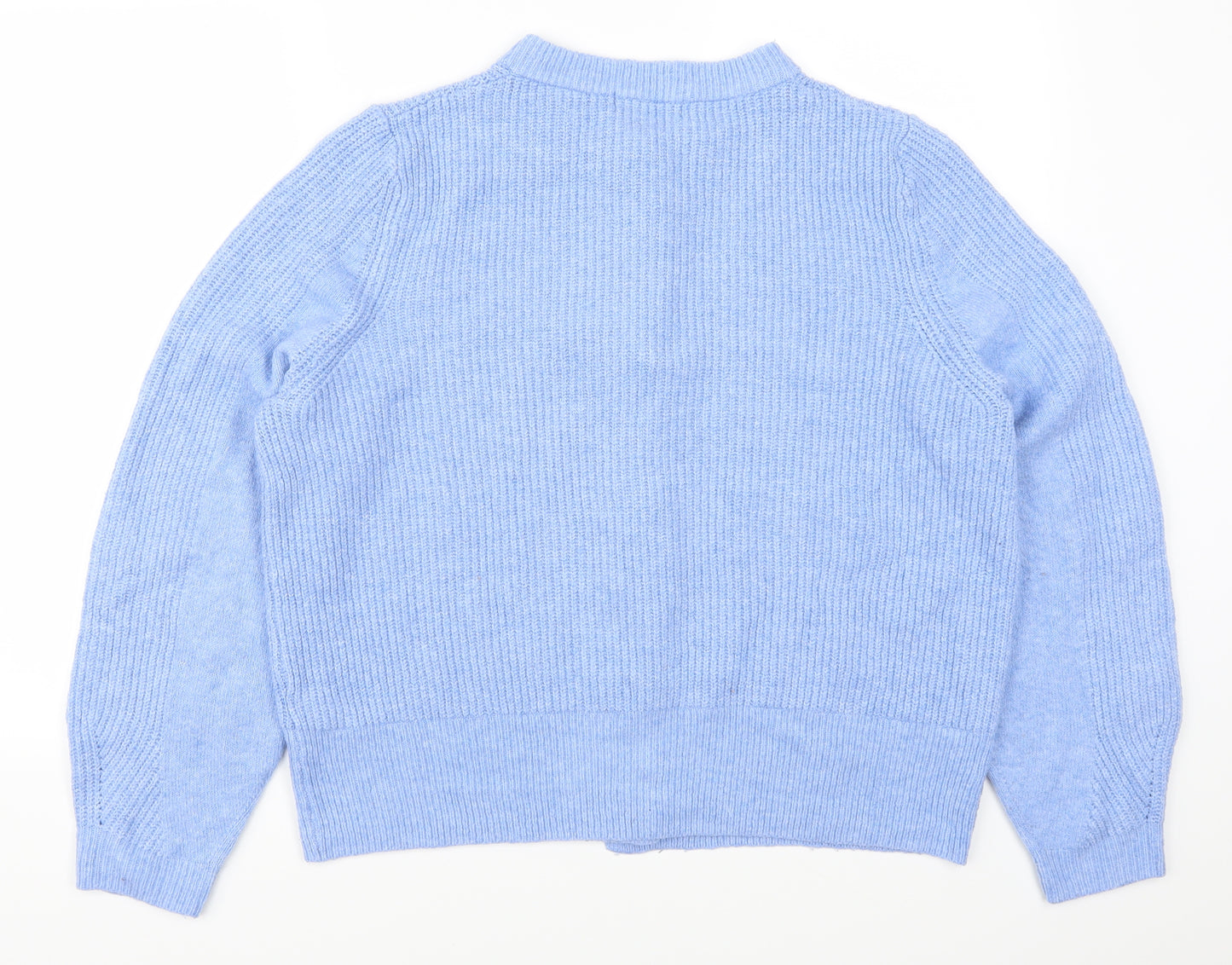 Marks and Spencer Womens Blue   Cardigan Jumper Size 18