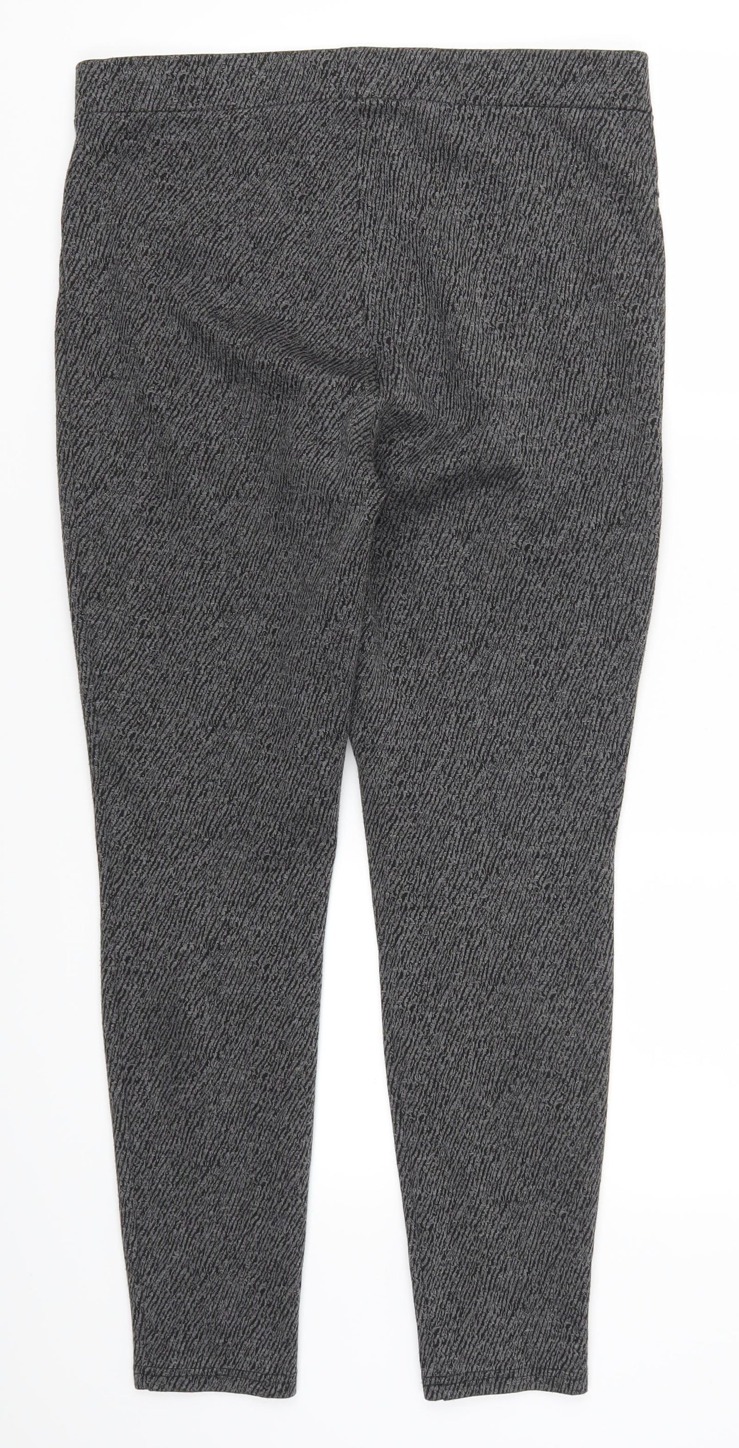 Matalan Womens Grey   Carrot Leggings Size 14 L27 in