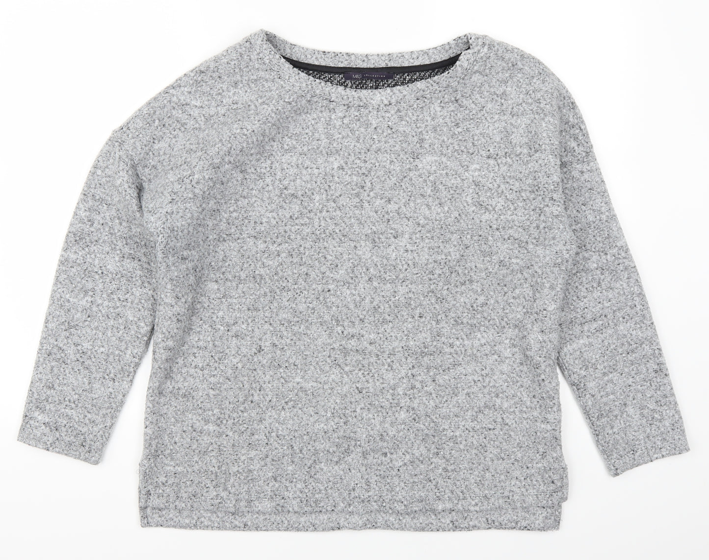 Marks and Spencer Womens Grey   Pullover Jumper Size 16