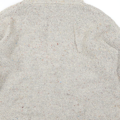Anthology Womens Grey   Henley Jumper Size 16