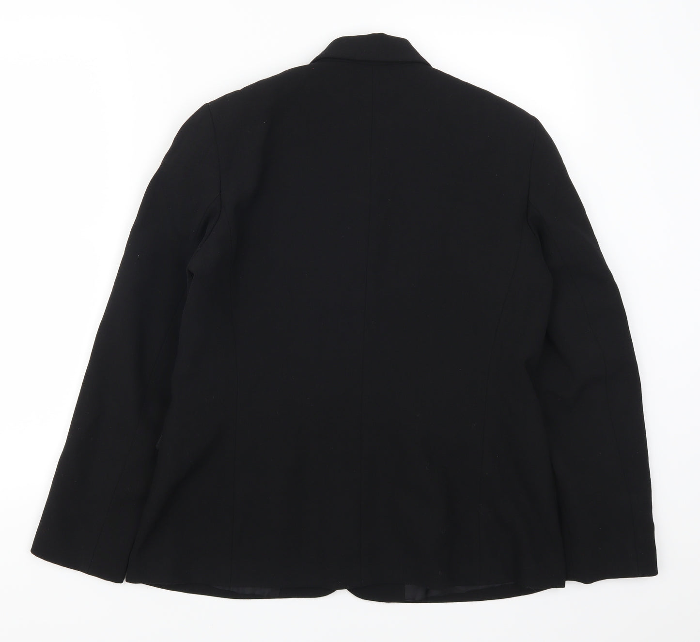 Preworn Womens Black   Jacket Suit Jacket Size 10