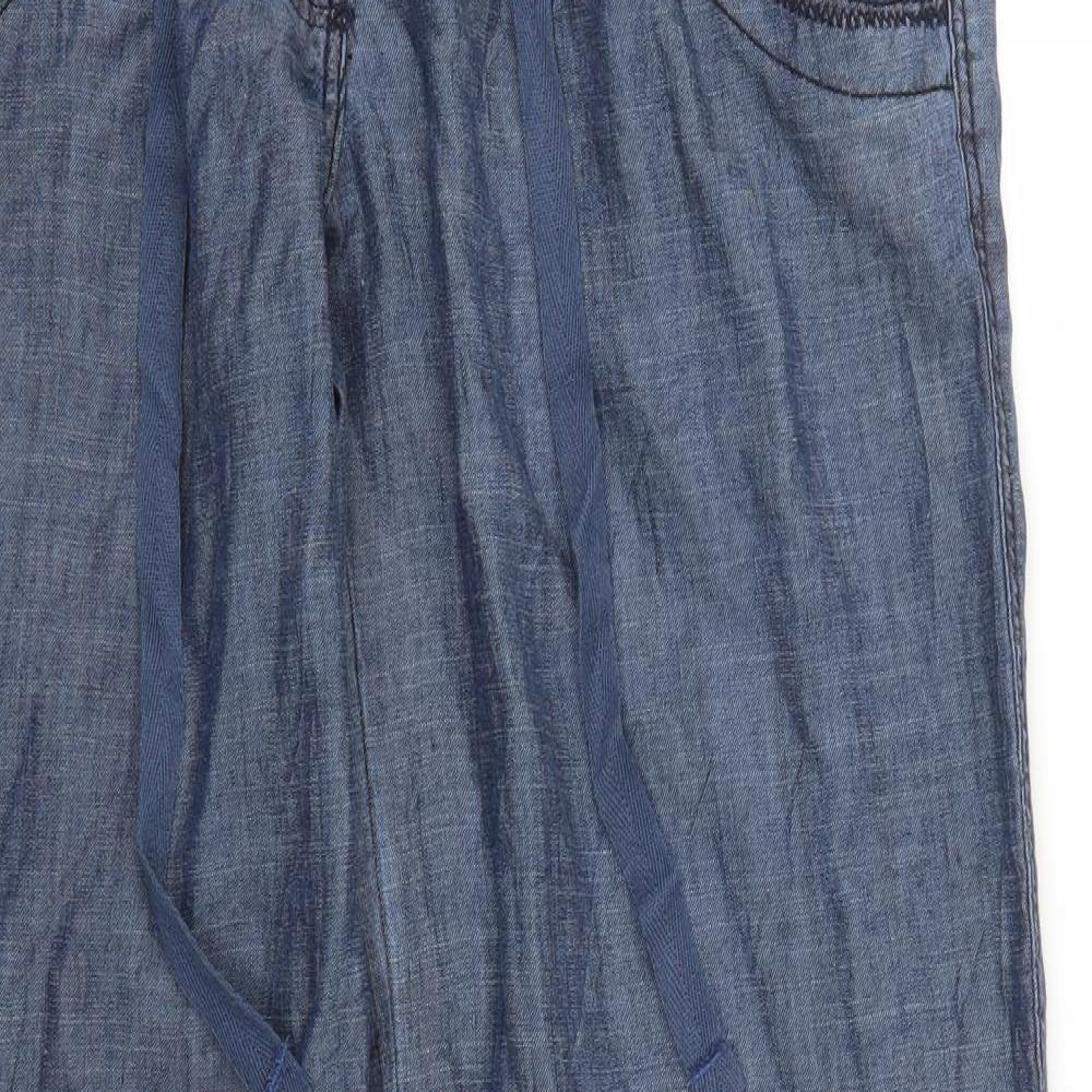 NEXT Womens Blue   Trousers  Size 12 L33 in