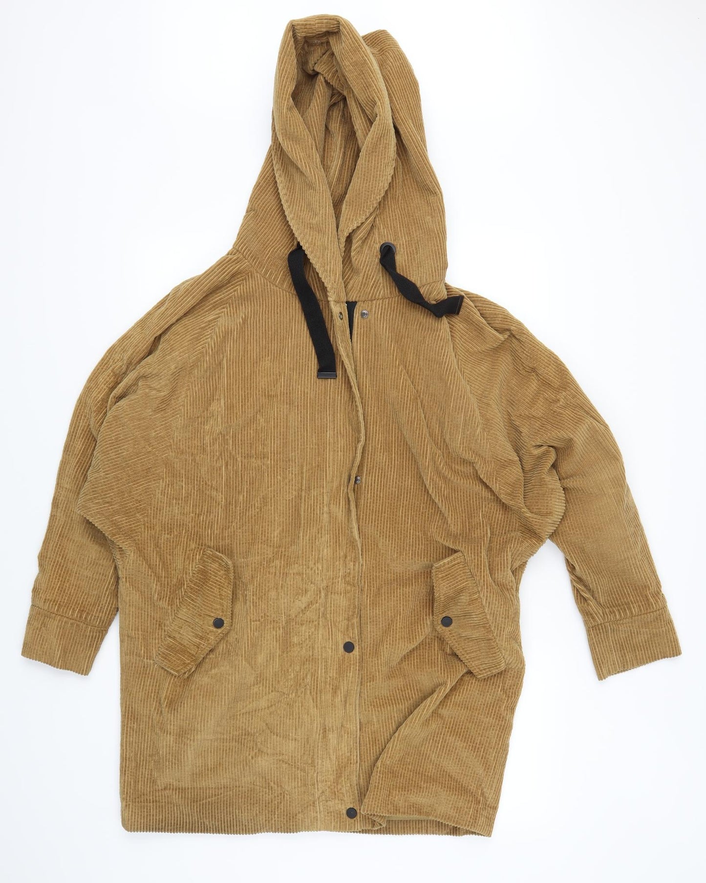 Preworn Mens Brown  Corduroy Jacket Coat Size S