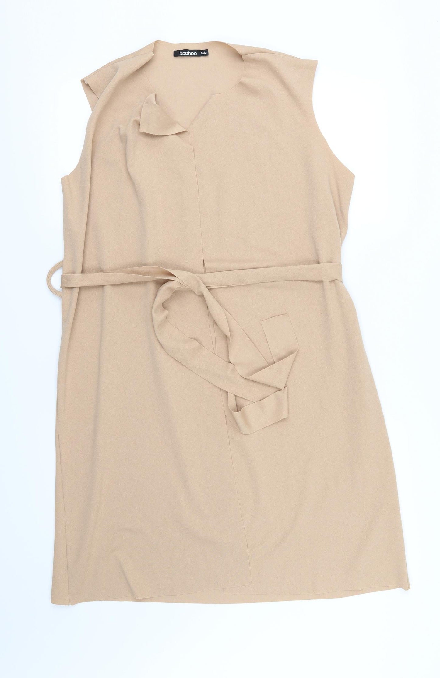 Boohoo Womens Beige   Jacket  Size S
