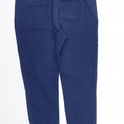 M&Co Womens Blue  Denim Jegging Jeans Size 18 L28 in