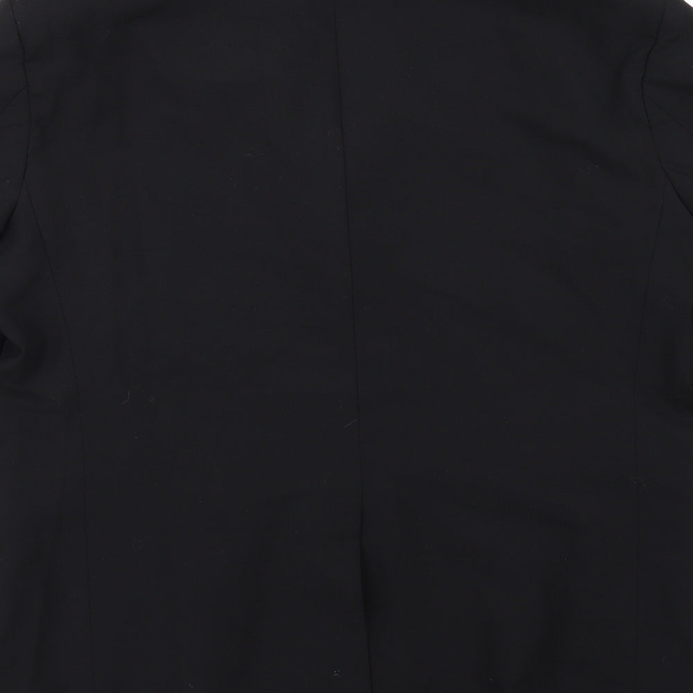 Marks and Spencer Mens Black   Jacket Suit Jacket Size 42