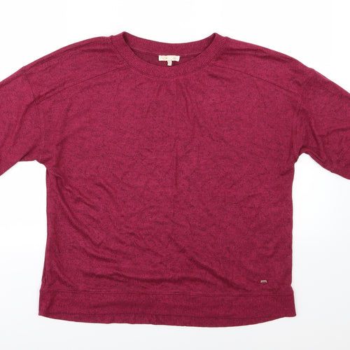 F&F Womens Pink  Knit Pullover Jumper Size 12
