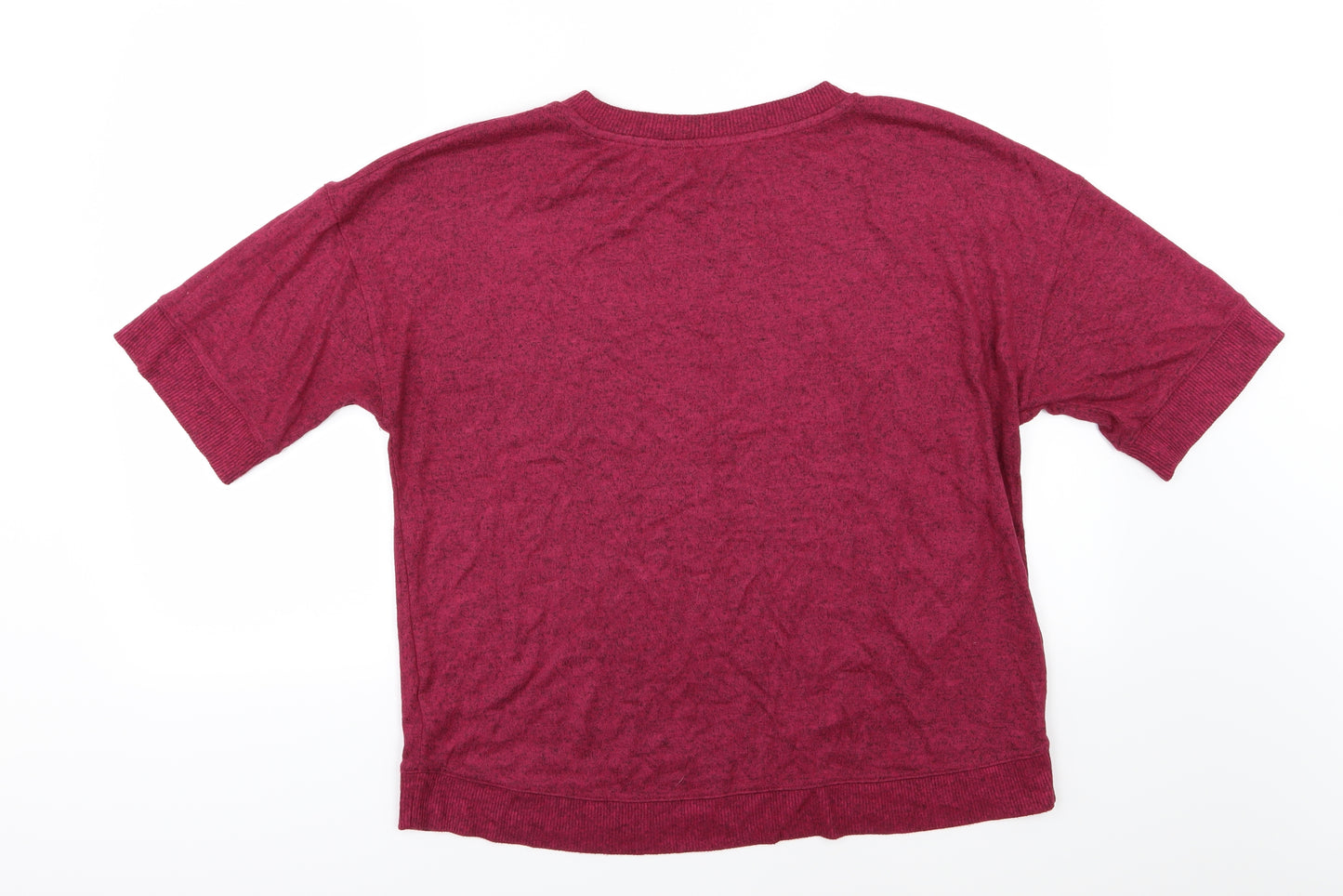 F&F Womens Pink  Knit Pullover Jumper Size 12