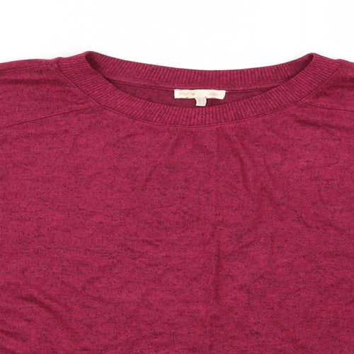 F&F Womens Pink  Knit Pullover Jumper Size 12