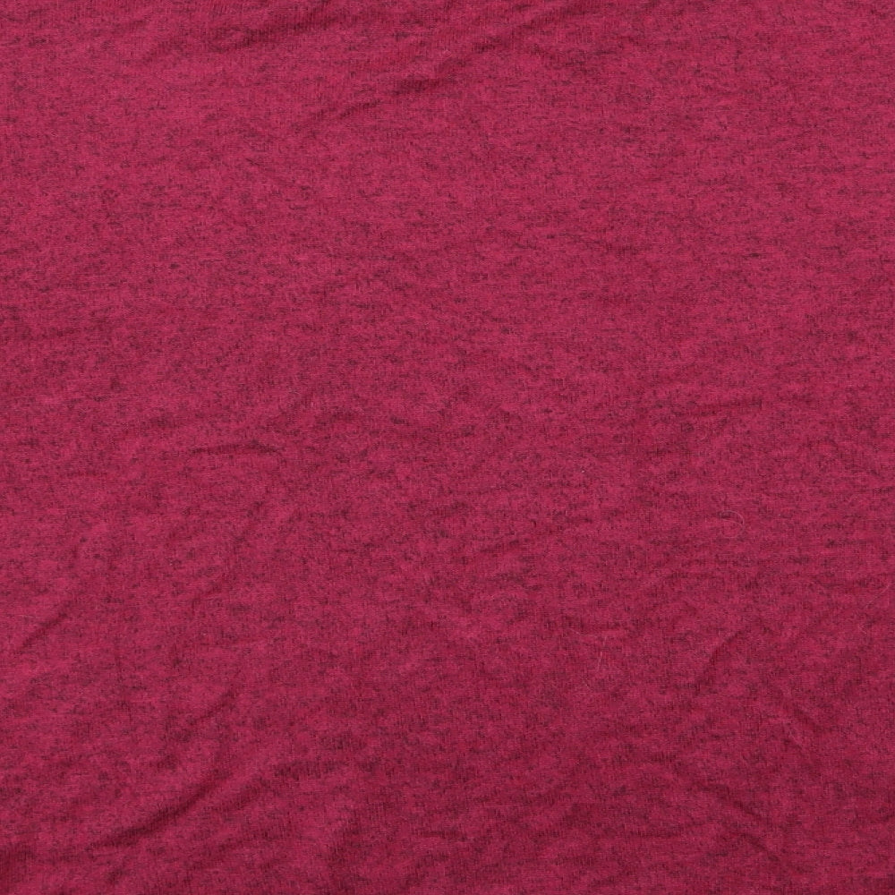 F&F Womens Pink  Knit Pullover Jumper Size 12