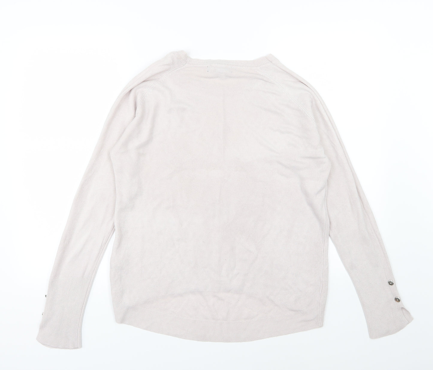 Primark Womens Grey  Knit Pullover Jumper Size M