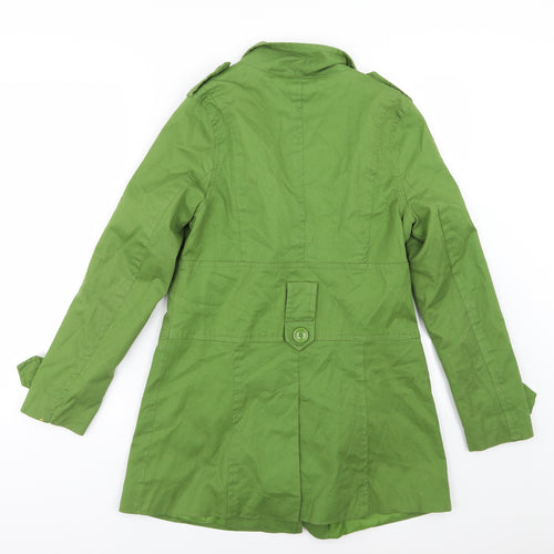 Atmosphere Womens Green   Overcoat Coat Size 12