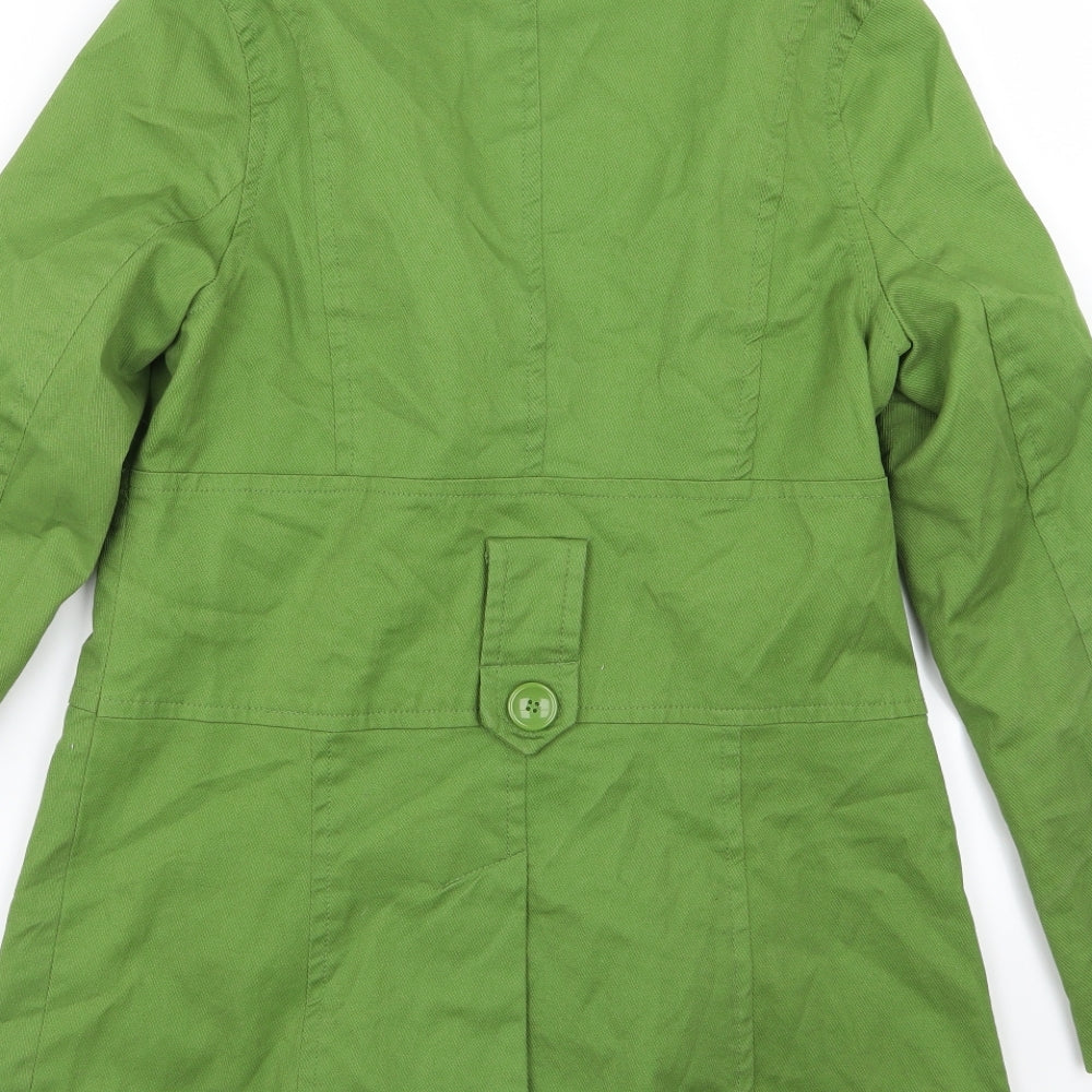 Atmosphere Womens Green   Overcoat Coat Size 12