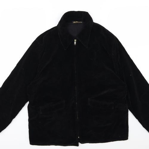Lilley Whittingham Womens Black  Velour Jacket  One Size