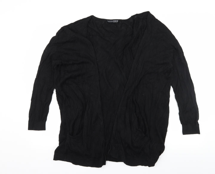 Atmosphere Womens Black  Knit Cardigan Jumper Size 14