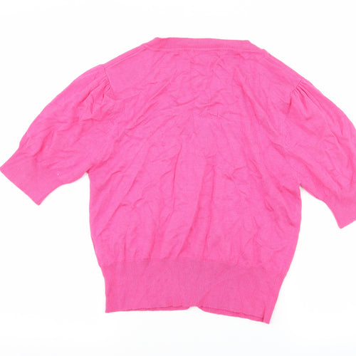 Atmosphere Womens Pink  Knit Cardigan Jumper Size 16