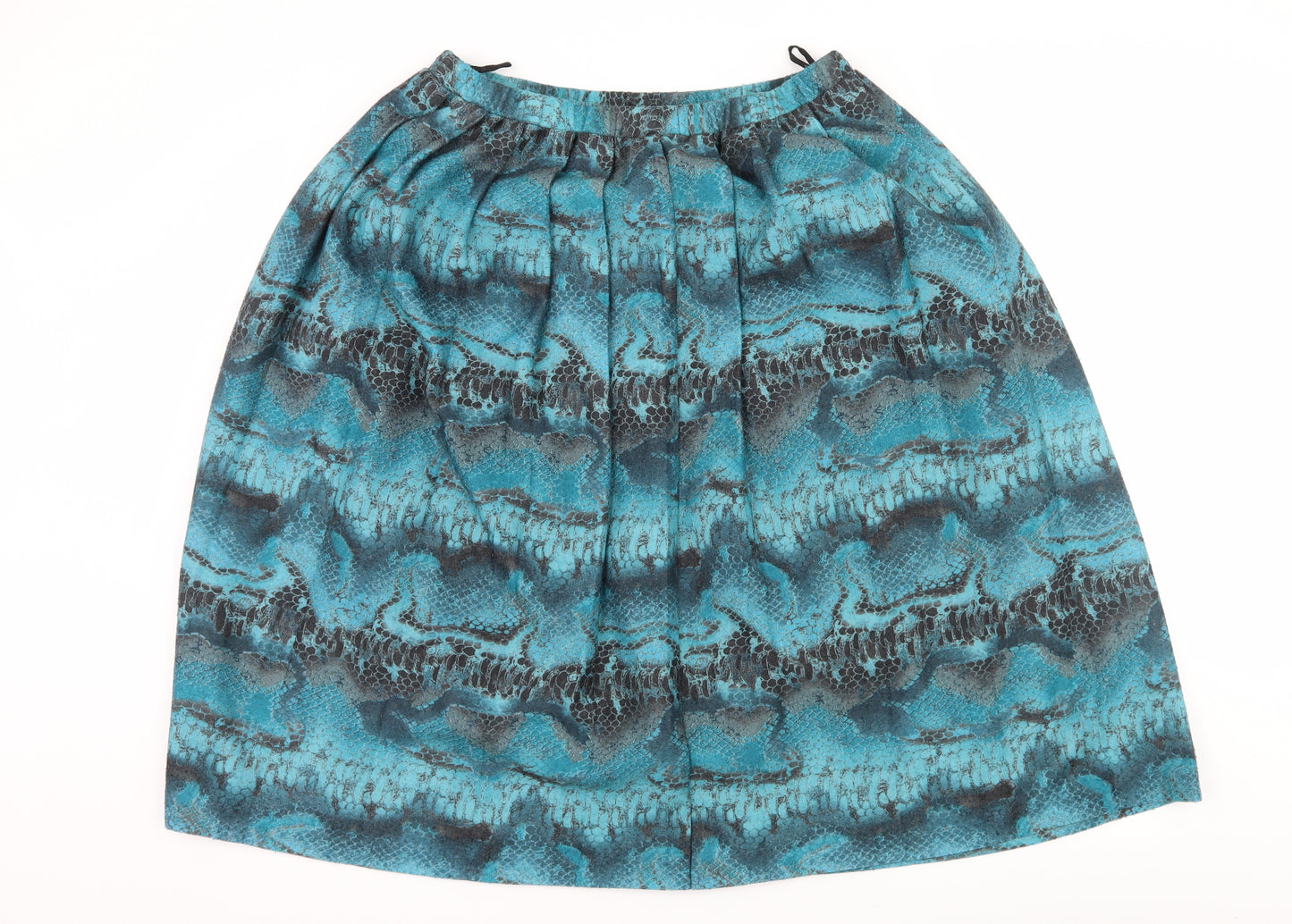Rothmar Womens Blue   Flare Skirt Size 36 in  - Abstract Design