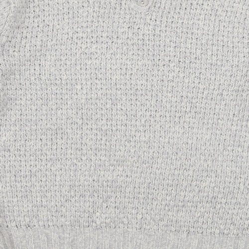 Primark Womens Grey  Knit Pullover Jumper Size M