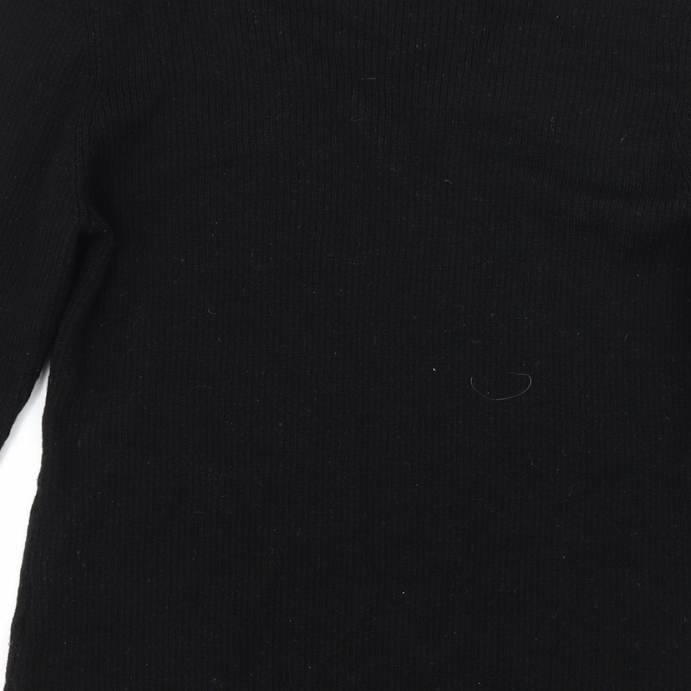 Alessandra roberts Womens Black  Knit Pullover Jumper Size 14
