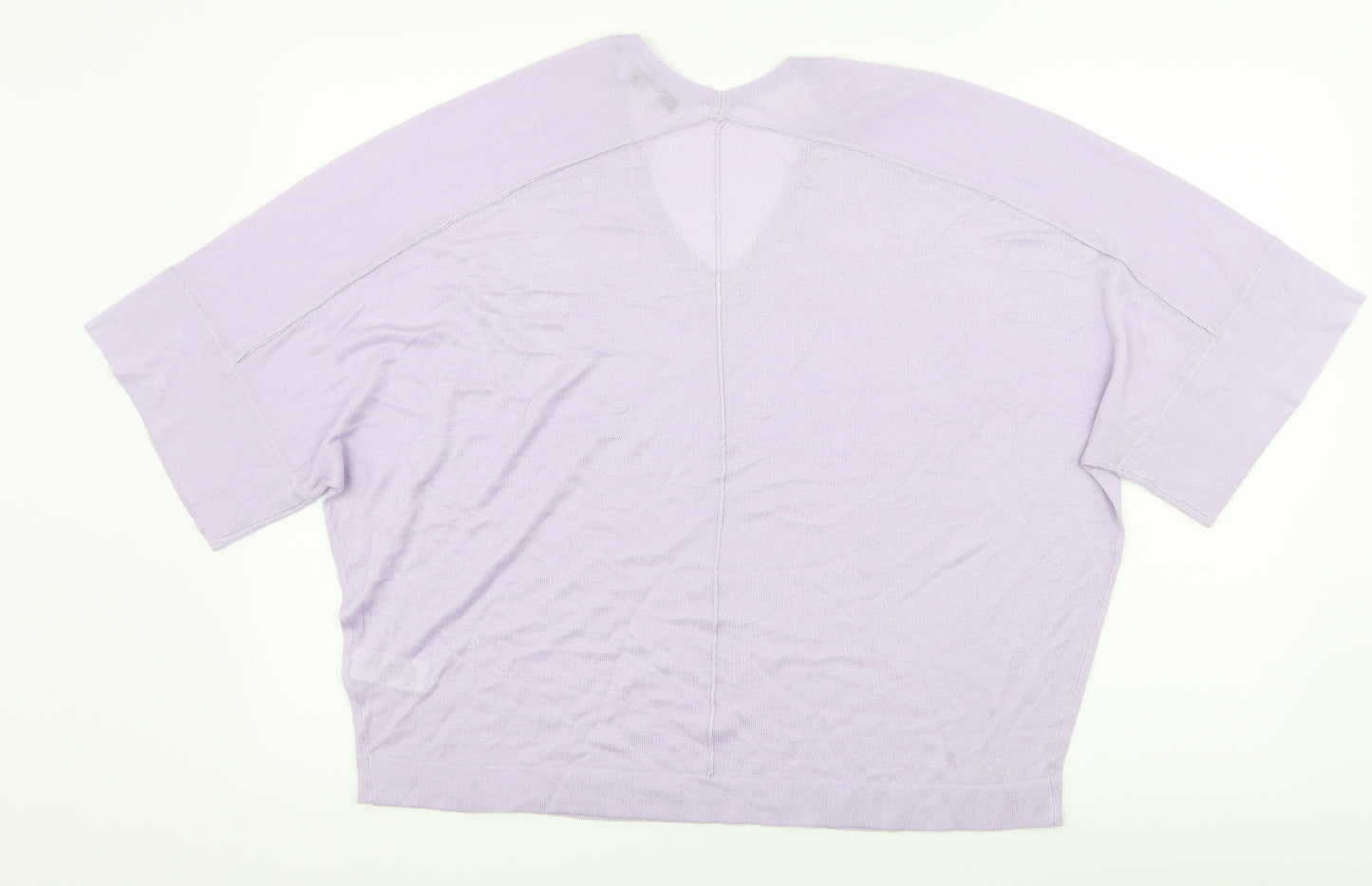 NEXT Womens Purple  Knit Pullover Jumper Size S