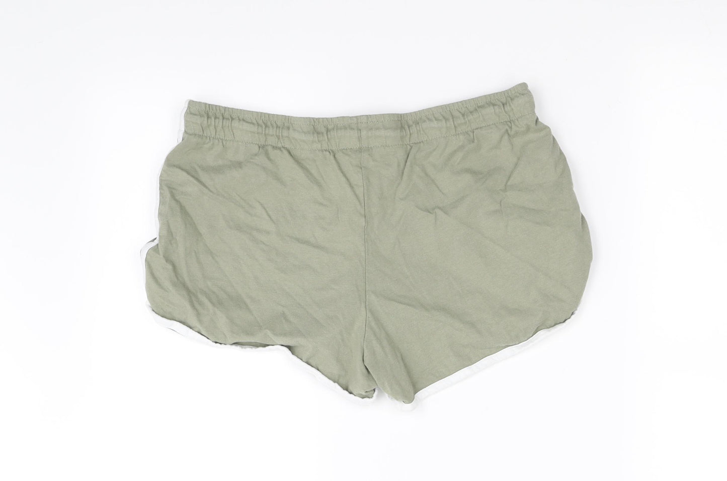 Primark Womens Green   Cut-Off Shorts Size M