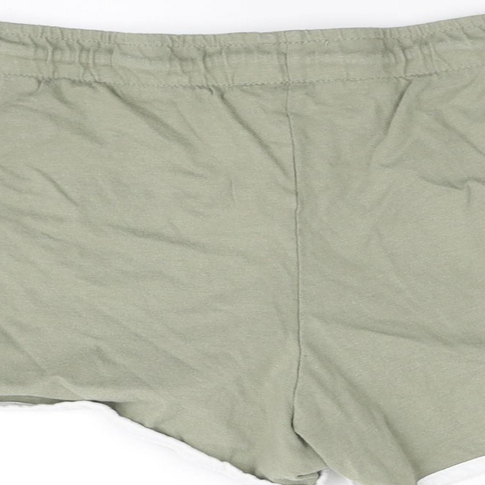 Primark Womens Green   Cut-Off Shorts Size M