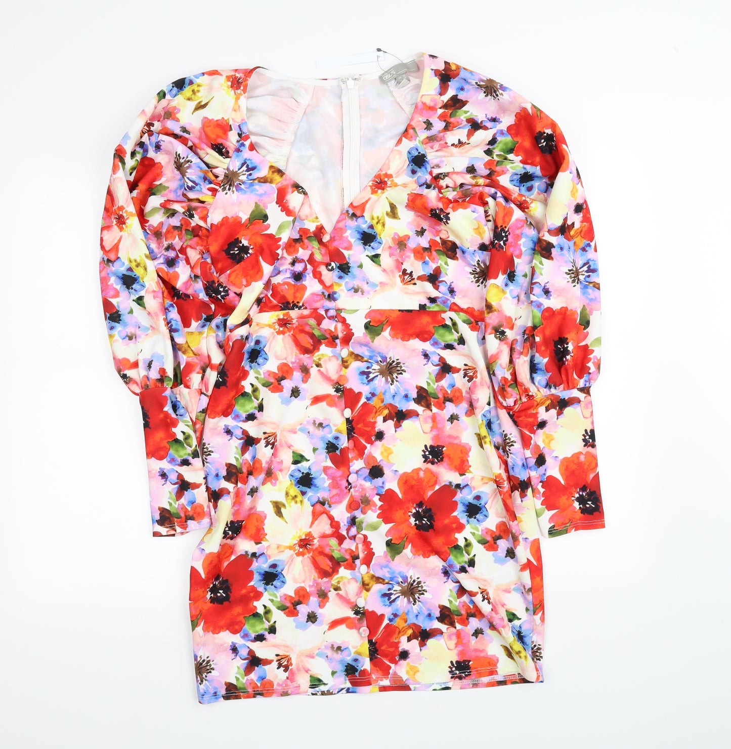 ASOS Womens Red   Fit & Flare  Size 12