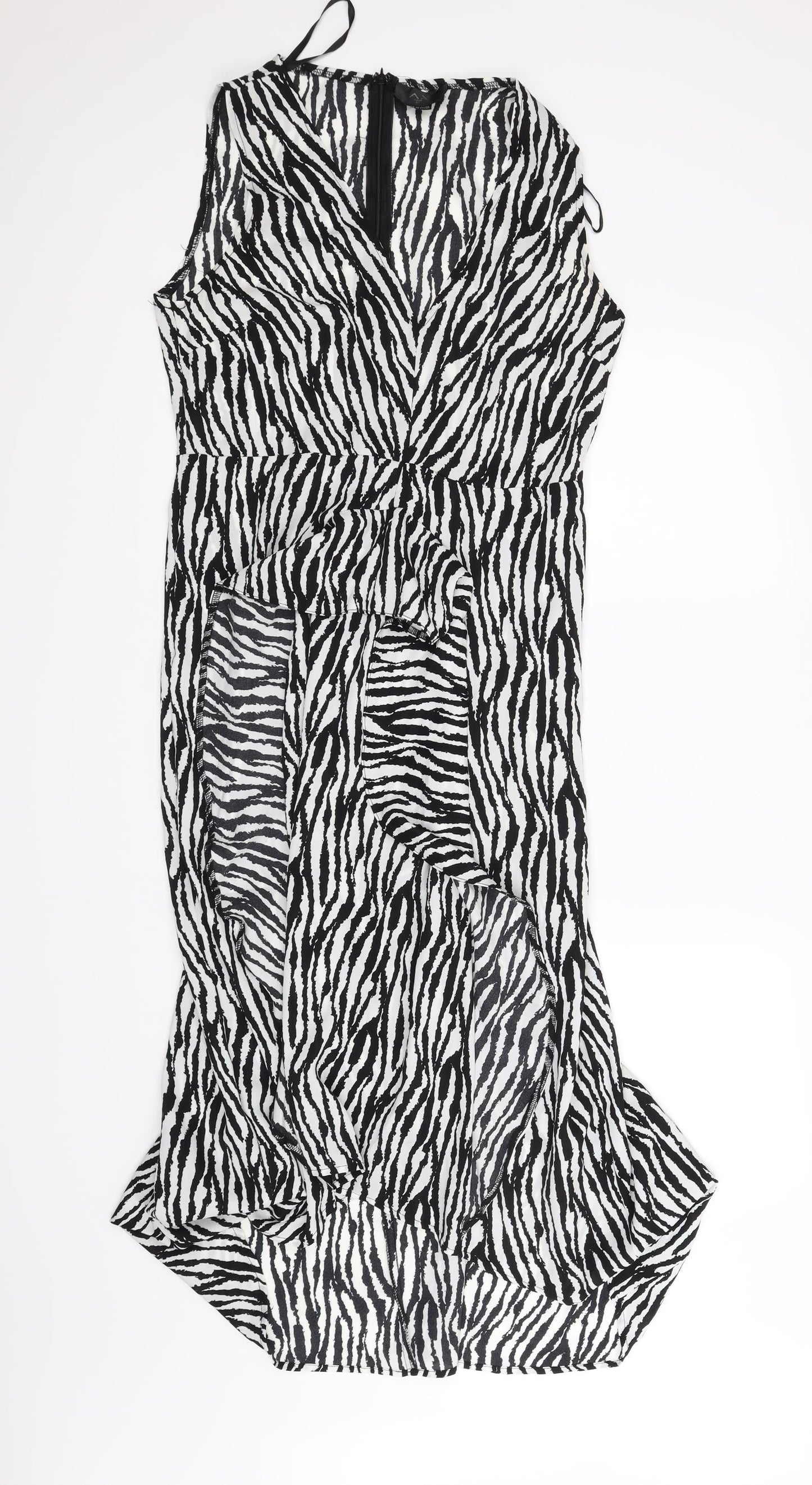 ax Womens Black   Fit & Flare  Size 12