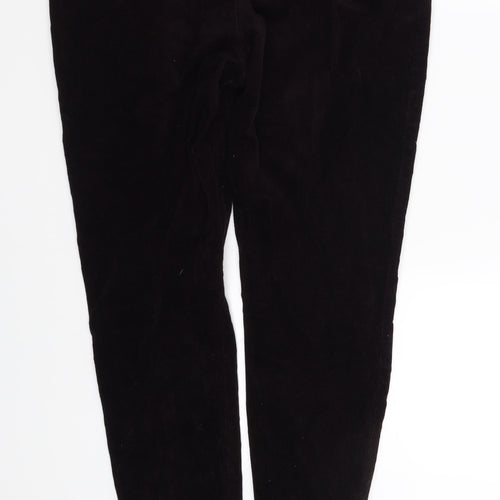 m&s Womens Purple   Trousers  Size 14 L30 in