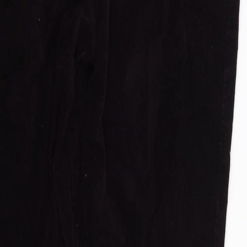 m&s Womens Purple   Trousers  Size 14 L30 in