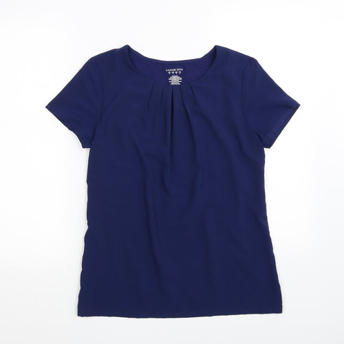 lands end Womens Blue   Basic T-Shirt Size S