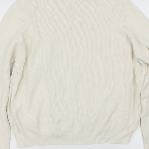 Marks and Spencer Womens Ivory   Pullover Jumper Size 18