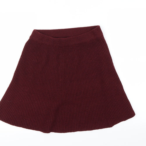 Preworn Womens Pink   A-Line Skirt Size 10