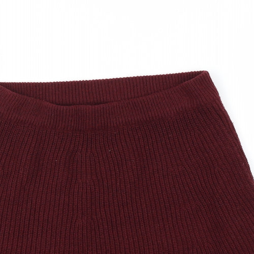 Preworn Womens Pink   A-Line Skirt Size 10