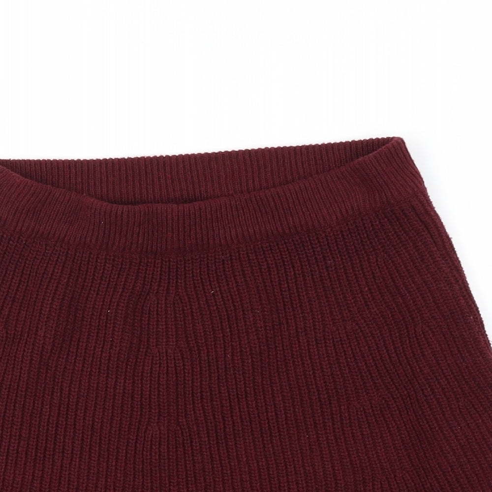 Preworn Womens Pink   A-Line Skirt Size 10