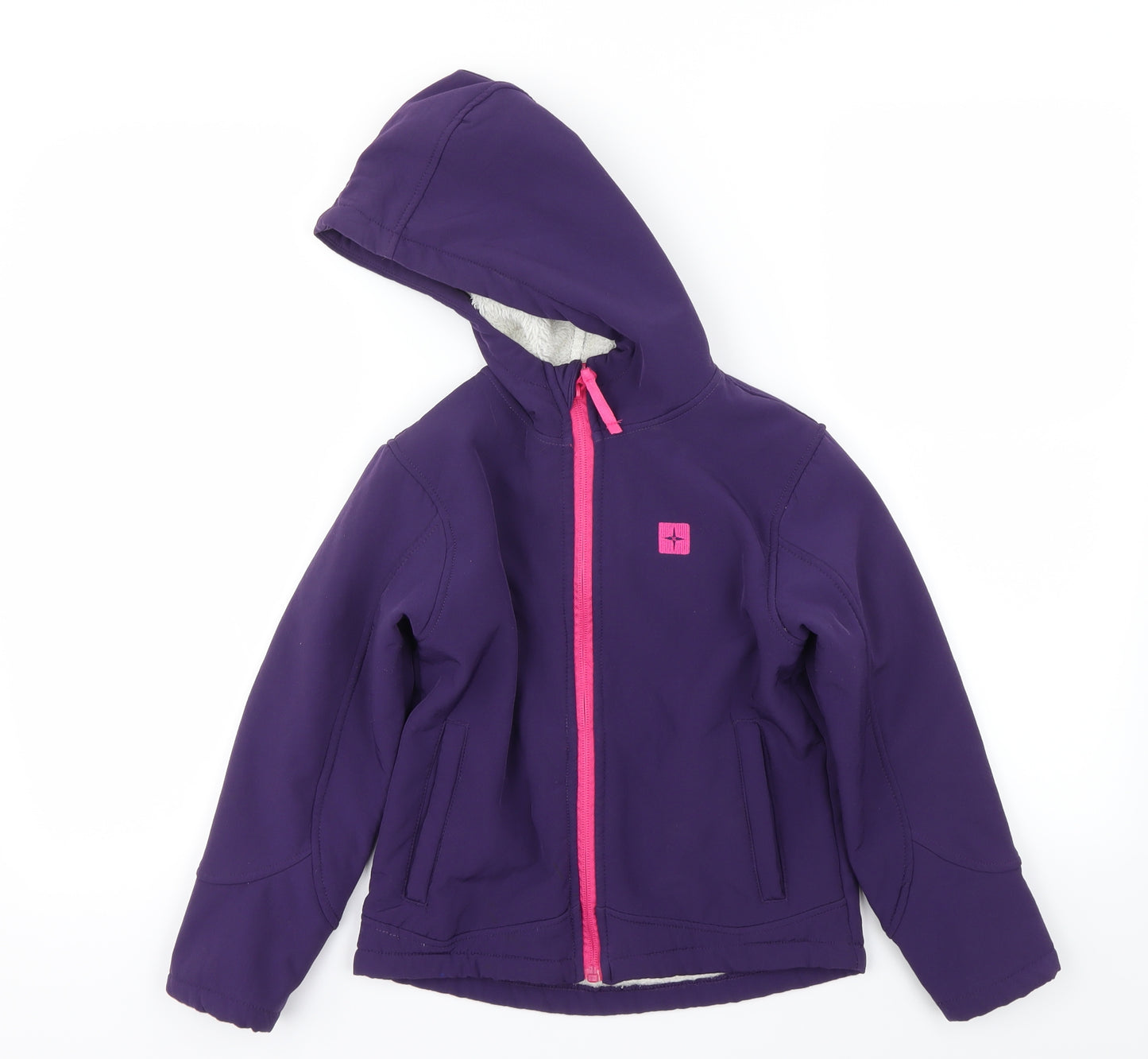 Mountain Warehouse Girls Purple   Jacket Coat Size 7-8 Years