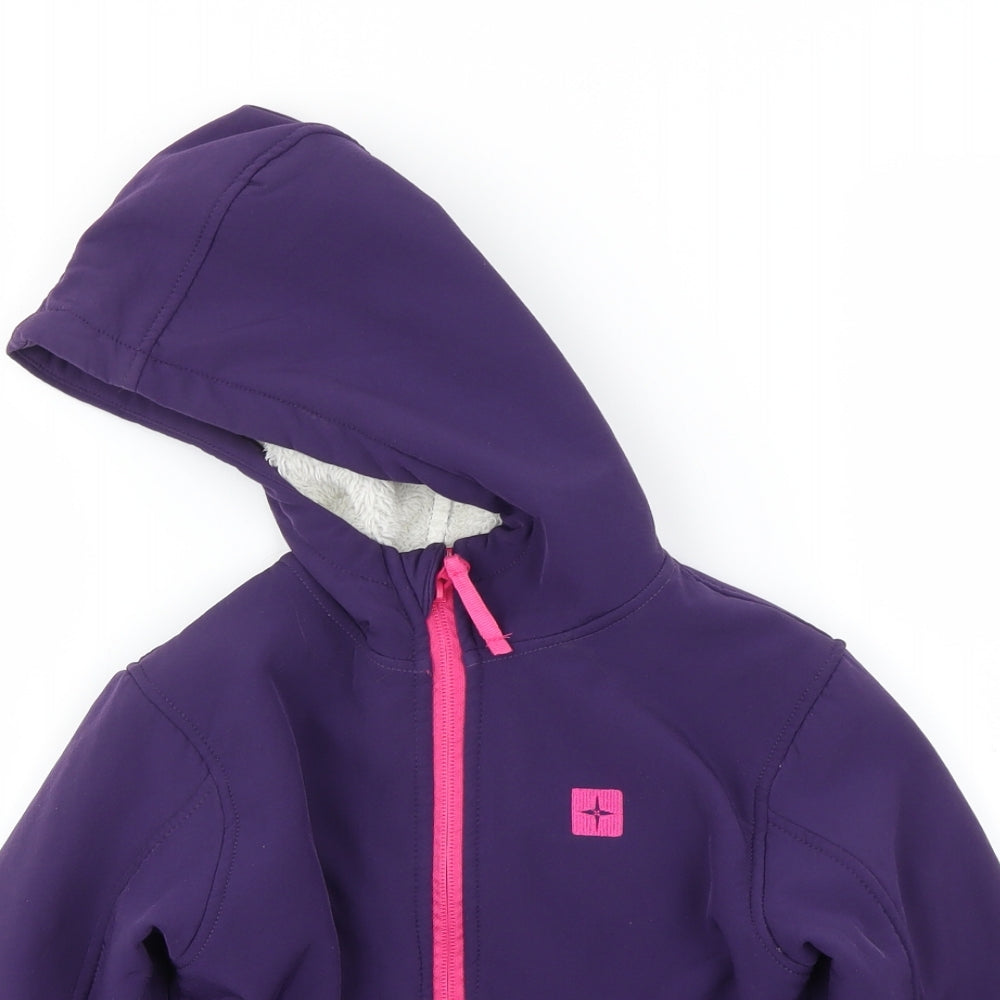 Mountain Warehouse Girls Purple   Jacket Coat Size 7-8 Years