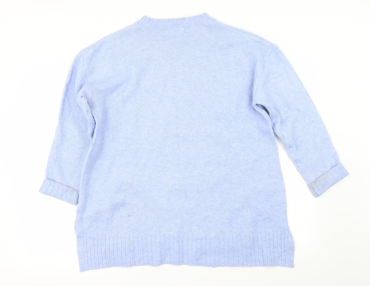Marks and Spencer Womens Blue   Pullover Jumper Size 10