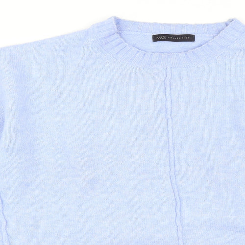 Marks and Spencer Womens Blue   Pullover Jumper Size 10