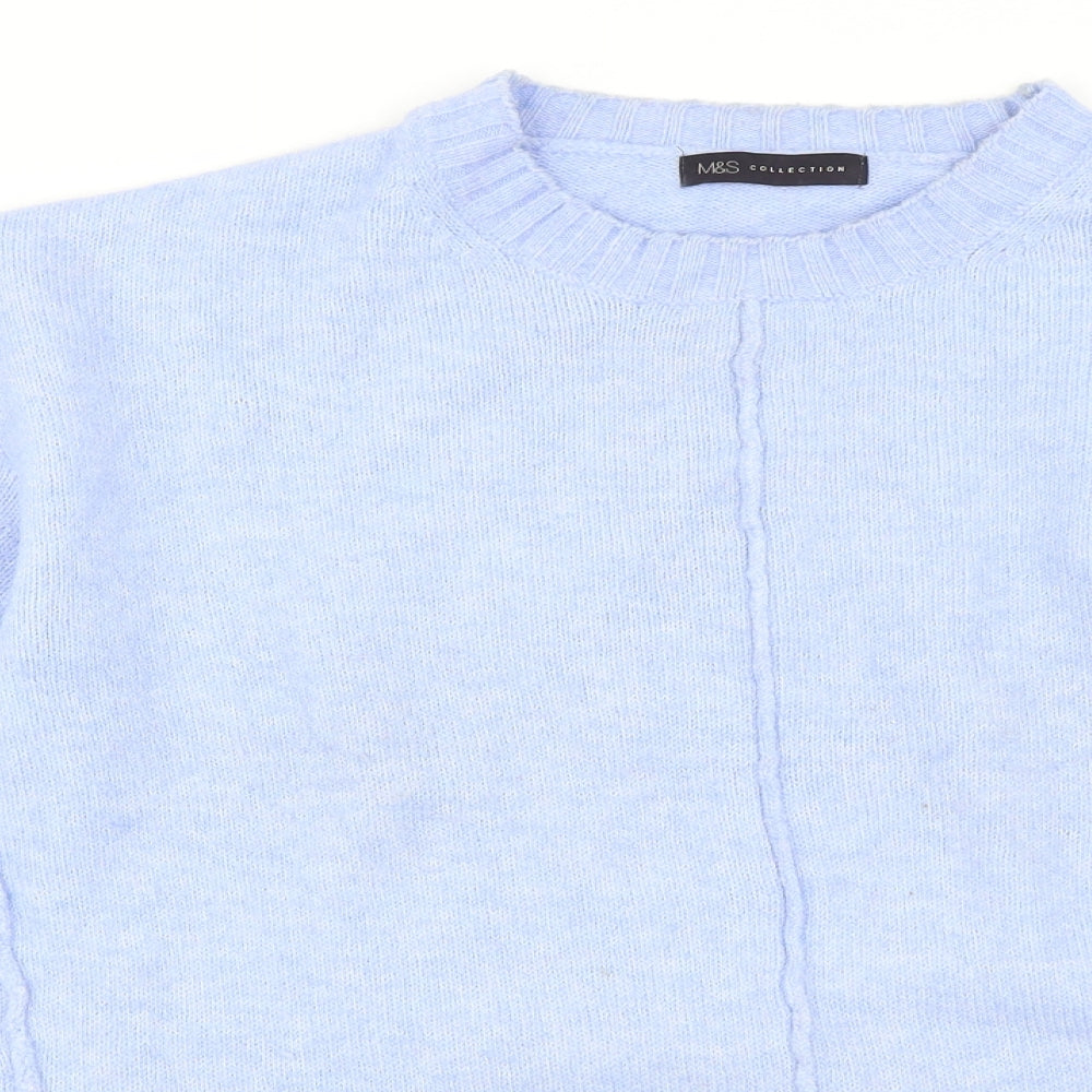 Marks and Spencer Womens Blue   Pullover Jumper Size 10