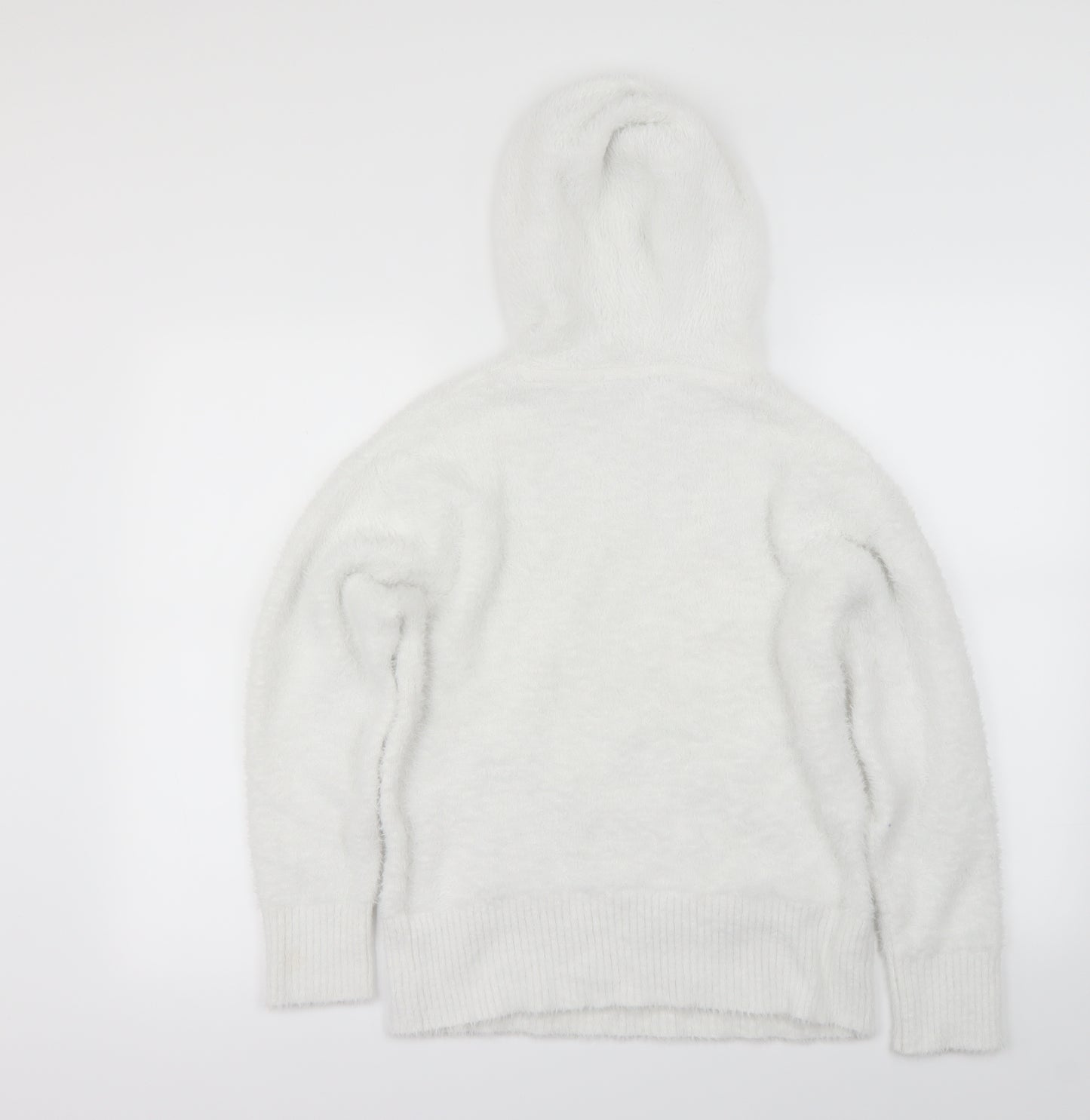 George Womens White   Pullover Jumper Size 8