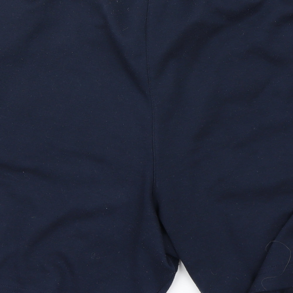 Casual Comfort  Womens Blue   Sweat Shorts Size 24