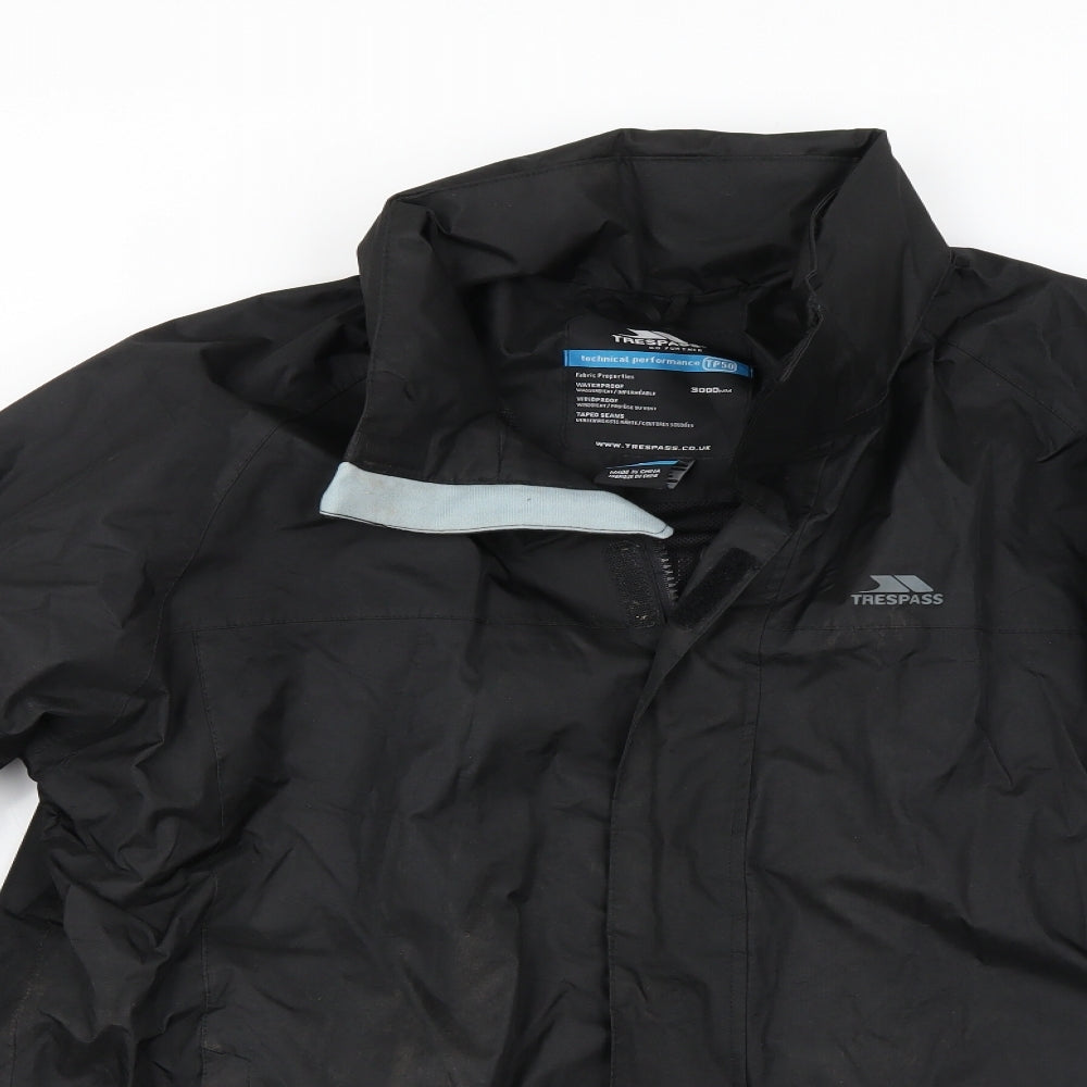 Trespass Mens Black   Jacket  Size L
