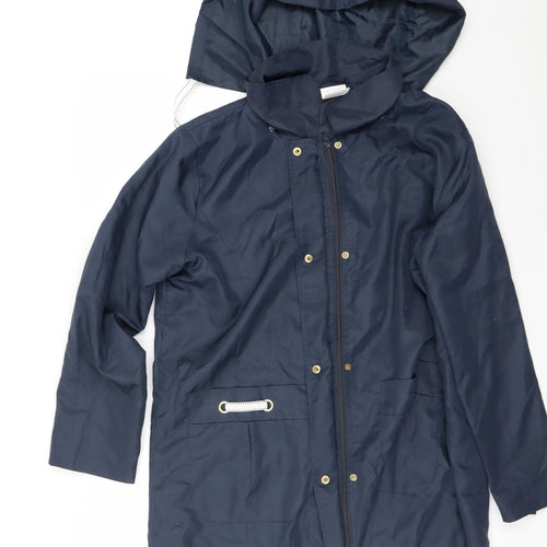 Anne De Lancay  Womens Blue   Jacket  Size L