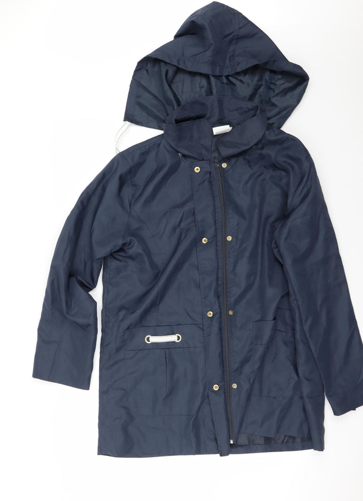 Anne De Lancay  Womens Blue   Jacket  Size L