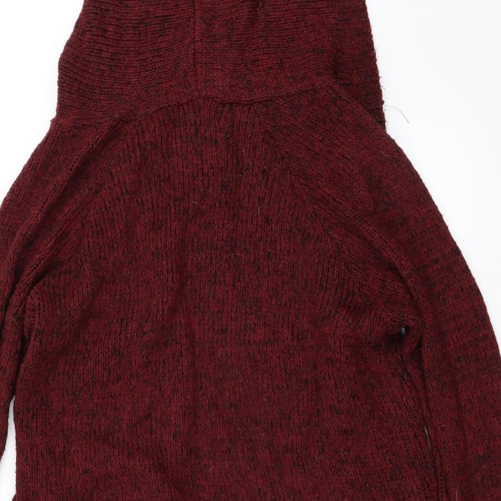 SoulCal&Co Mens Red   Cardigan Jumper Size M