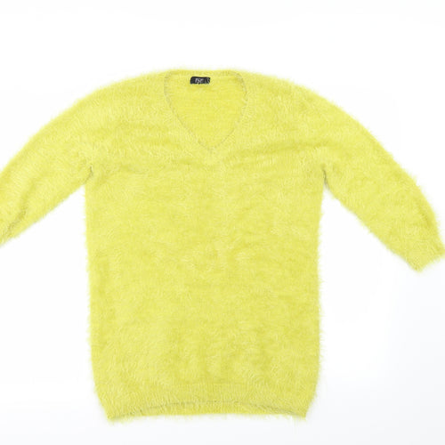 F&F Womens Green   Pullover Jumper Size 12
