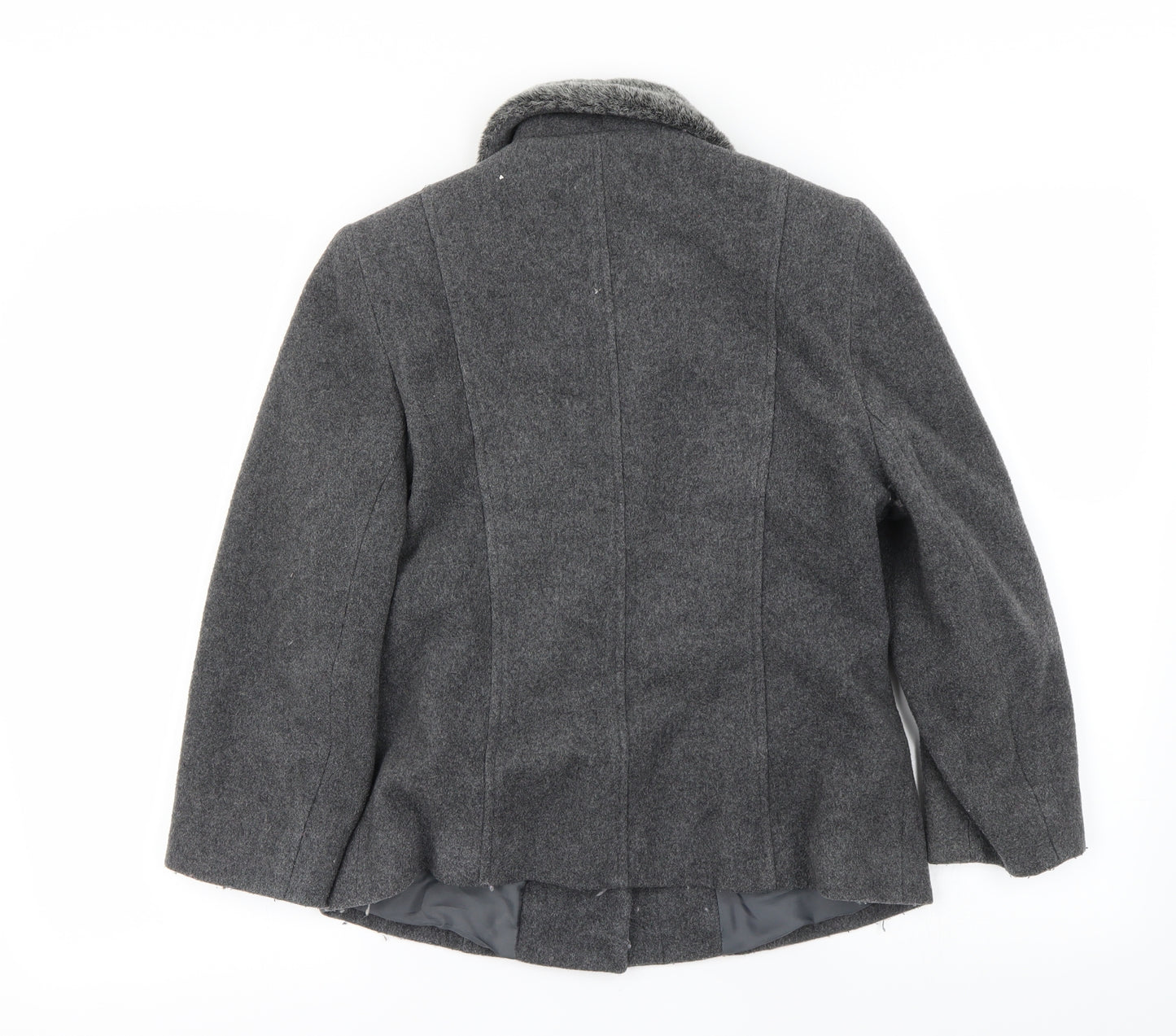 Richards Womens Grey   Jacket Coat Size 10